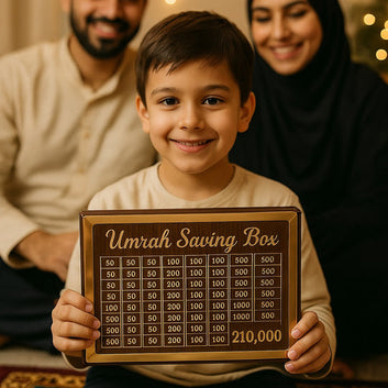 Umrah Saving Box - Save 210,000 for Umrah | Smart Money Saving Box Shopcify