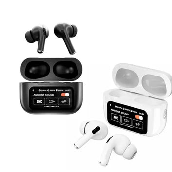 A9 Pro LCD Touch Screen Earbuds - (IMPORTED) Shopcify